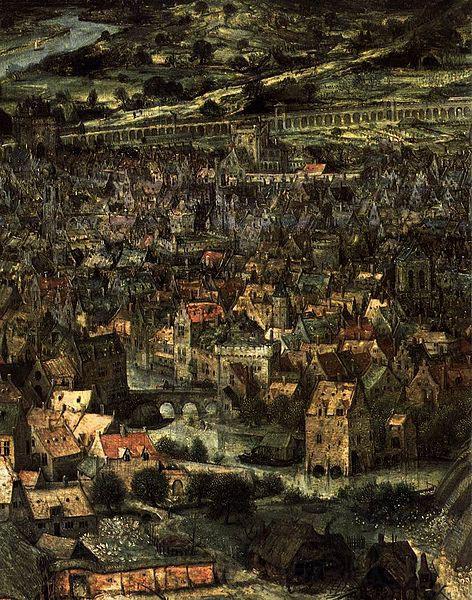 Pieter Bruegel the Elder The Tower of Babel Norge oil painting art